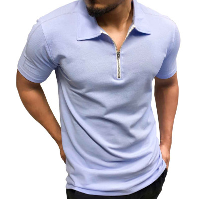 Daarkak special Zipper Polo - Paste