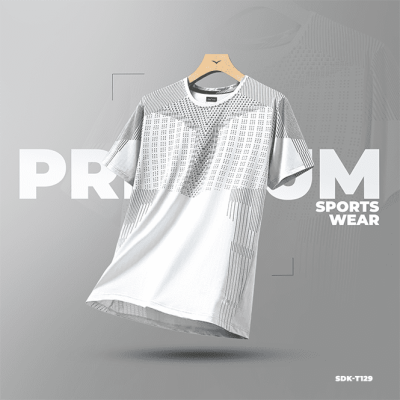 Daarkak special Mesh T-shirt - White