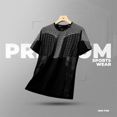 Daarkak special Mesh T-shirt -  Black